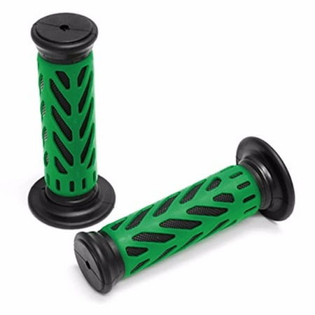 - HTT-MOTOR ATV WATERCRAFT Web Gel Style Hand Grips Green QUAD YAMAHA KAWASAKI POLARIS SEADOO BOMBARDIER JET SKI HONDA FOREMAN RECON RINCON Brute Force Prairie ATV BRUIN GRIZZLY KODIAK(7/8