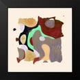 thumbnail image 2 of Bolokofsky, Ronald 15x15 Black Modern Framed Museum Art Print Titled - Abstract 1178, 2 of 5