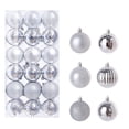 thumbnail image 5 of 36 Pieces 1.18"/3cm Shatterproof Christmas Ball Ornaments Xmas Tree Pendant Balls for Wedding Birthday Party Green, 5 of 13