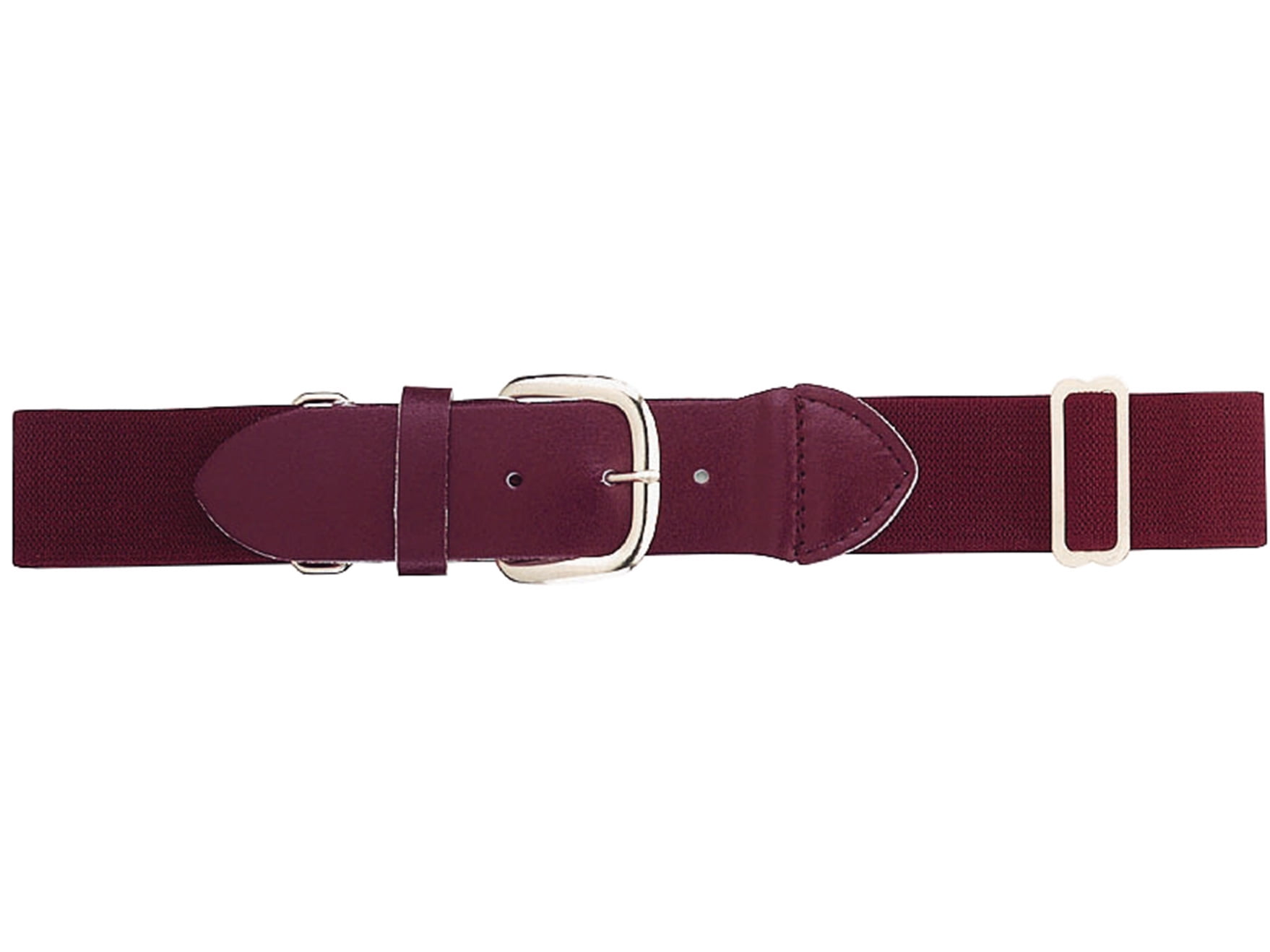 Martin Sports Adult Adjustable Baseball Belt, Maroon, OneSize
