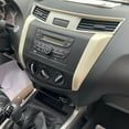 thumbnail image 4 of For Navara Np300 2016-2021 Carbon Fibre Car Center Console Instrument Panel Decor Cover Trim Sticke, 4 of 4