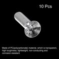 thumbnail image 3 of Unique Bargains M5x20mm Plastic Phillips Machine Screws, PC Flat Head Machine Bolts 10 Pack, 3 of 4