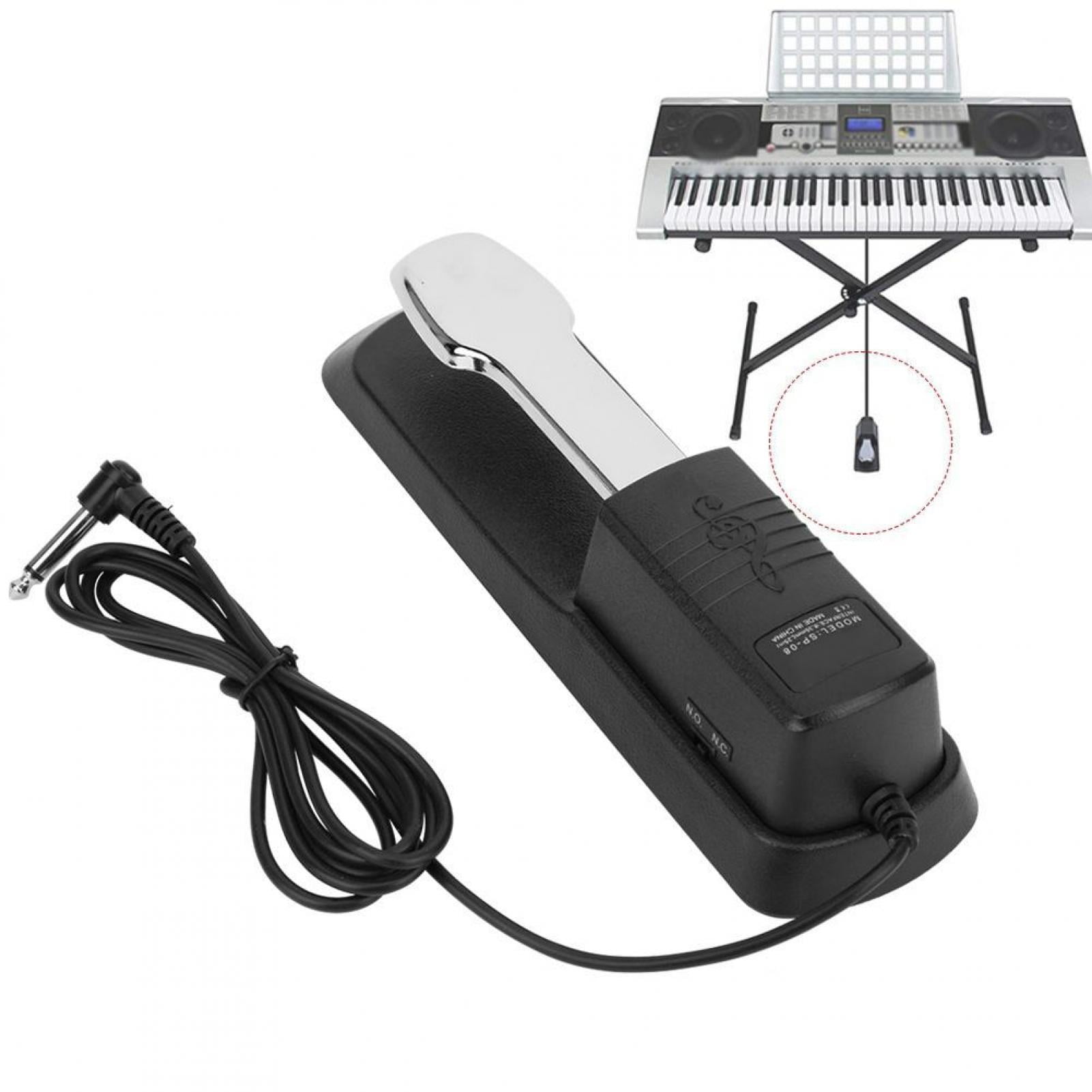 Keenso Piano Foot Pedal,Piano Sustain Foot Pedal Switch With NonSlip