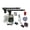 Kit9, variant on 220V AC Electric Linear Actuator 400kgs Engine Motor System Automatic Swing Gate Opener + 4remote Control
