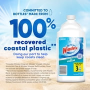 Windex® with Vinegar Glass Window Cleaner, Refill Bottle, 67.6 fl oz