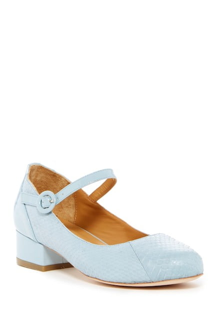 light blue mary janes