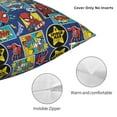 thumbnail image 3 of Christmas Pillow Covers Spiderman Outside In The Box Throw Pillow Cases Soft Polyester Couch Cushion Case for Chair Sofa Bedroom Living Room Home Christmas Decor, 3 of 4
