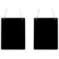 thumbnail image 2 of Mini Blackboard Pendant Writing Board for Home Office Use 23x17cm Notification Notice 2Pcs, 2 of 5