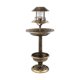 thumbnail image 1 of Baño para pájaros de jardín Gloria Bronce Comedero de pedestal, 1 of 9