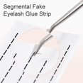 thumbnail image 2 of Self-adhesive False Eyelashes Jelly Strip False Eyelash Adhesive Strips 2 Colors Reusable J1g1, 2 of 5