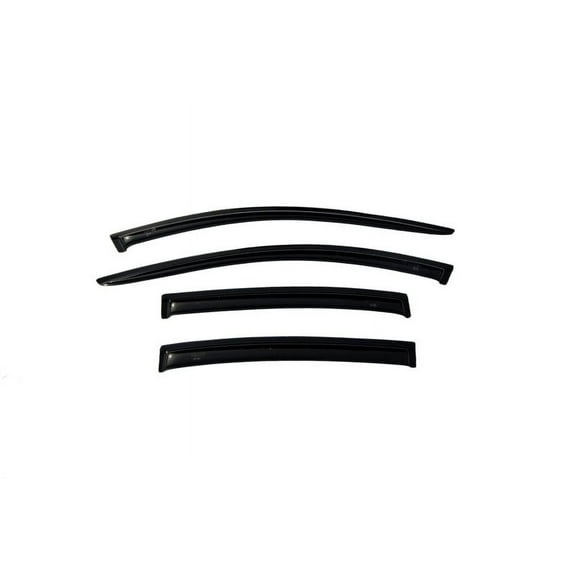 Auto VentShade (AVS) by RealTruck Outside Mount Ventvisor® Window Deflectors Front & Rear Set Compatible with 2009-2012 Chevy Malibu, 2008 Chevy Malibu New Body