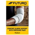 thumbnail image 2 of FUTURO-MMM-379 Comfort Elbow Support with Pressure Pads, Breathable, Medium - Grey, 2 of 5
