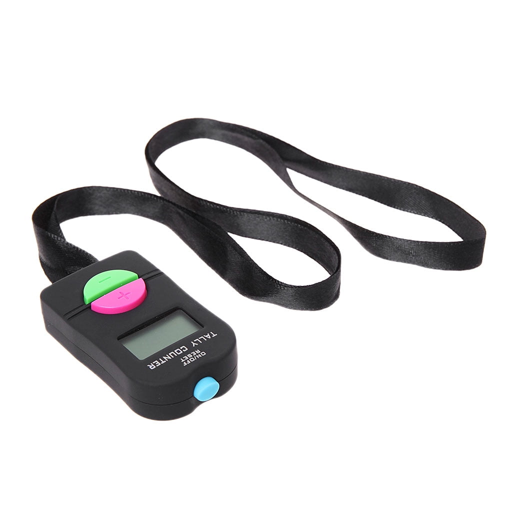 HGYCPP Digital Hand Tally Counter Electronic Manual Clicker Golf Gym Hand Held Counter