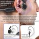 thumbnail image 4 of Cateissary Auricular de conducción ósea recargable IPX8 impermeable a prueba de sudor natación auricular manos libres reproductor de Cables de audio/vídeo Negro, 4 of 6