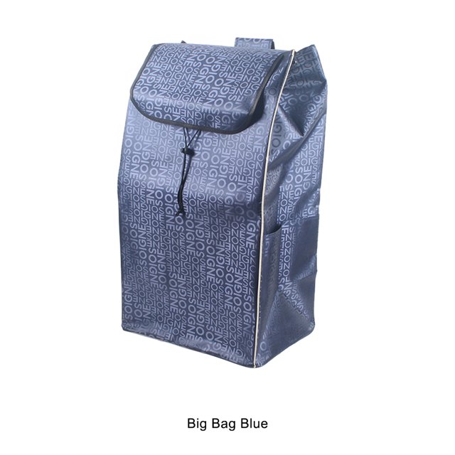 Becaristey Shopping Cart Durable And Spacious Replacement Bag Convenient Shopping Bag light blue