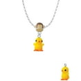 thumbnail image 2 of Delight Jewelry Resin Yellow Chick Mia Monkey Charm Necklace, 2 of 4