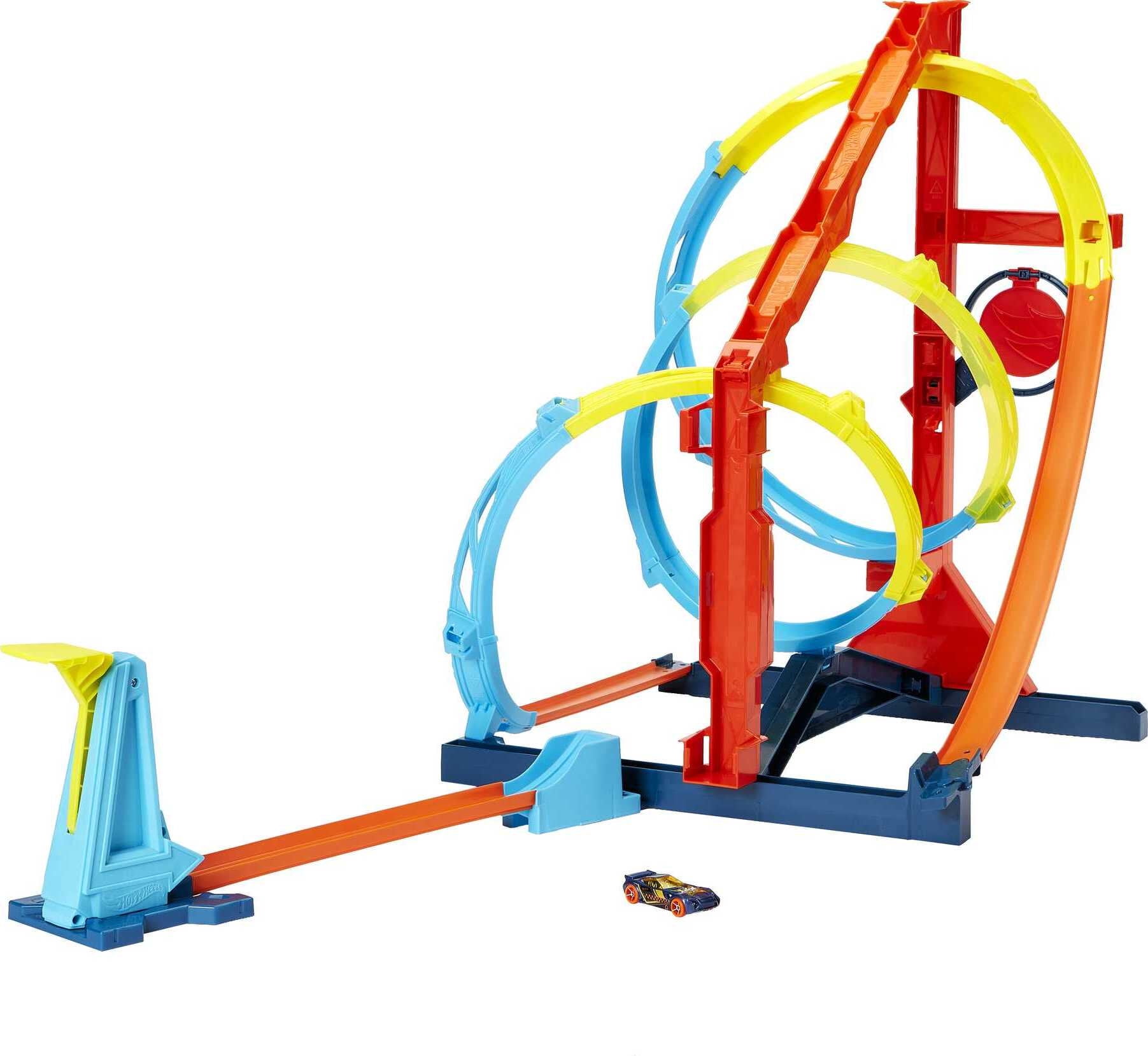sortiert Mattel GLD47 Hot Wheels Track Builder Unlimited Straight Track 