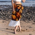 thumbnail image 6 of Leaves Stunning Chiffon Beach Dress with Polyester Straps - for the Beach!, 6 of 6