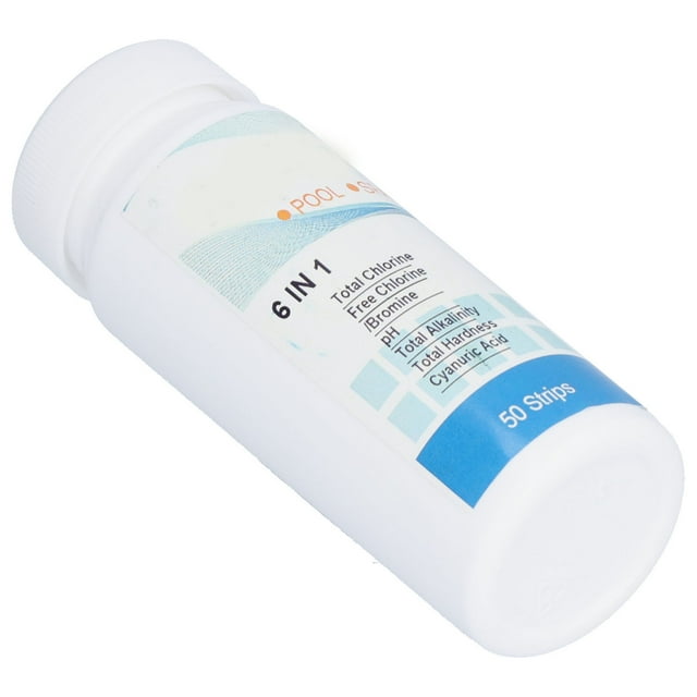 Bandes de Test de Piscine, Papier de Test Rapide Portable d'Opération Simple Durable pour l'Eau Industrielle pour des Aquariums