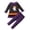 Z02-Dark Purple, variant on Cute Clothes For Girls 10-12 ,Girls Fall Winter Outfits 2 Piece Set Long Sleeve Striped Pumpkin Print Sweater with Flare Pants Toddler Kids Casual Clothes