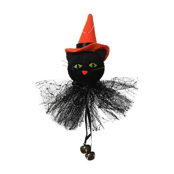 2024 Halloween Decorations,Halloween Hanging Ghosts Decoration, Halloween White Hanging Ghost, Halloween Decorations Outdoor Scary,Halloween Venue Layout Props Gauze Skirt Bell Pendant Witch Pendant