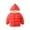 Red, variant on XMMSWDLA Deals Clearance Baby Outerwear Baby Boys Girls Light Down Coats With Ear Warm Outerwear Winter Coat Hoodie Spring Children's Clothesing
