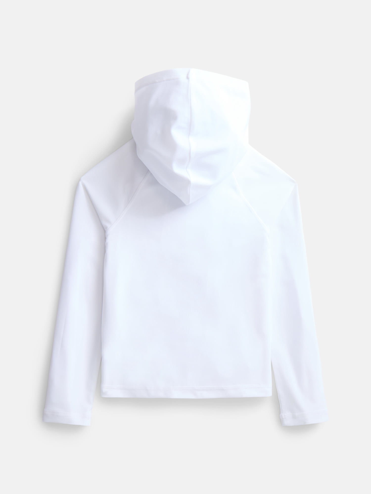 Wonder Nation Boys Hooded Rash Guard with Long Sleeves, Sizes 4-18 & Husky