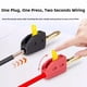 thumbnail image 2 of Conector Banana de 4 mm, Conexión Rápida de Alta Corriente, Chapado en , 32 A, Prueba Eléctrica, 10 Unidades, 2 of 5
