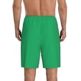thumbnail image 3 of Bixox Men's Forestgreen printed lightweight casual shorts, soft sleep shorts with pockets., 3 of 7