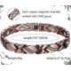 thumbnail image 1 of Copper Magnetic Bracelets For Women Arthritis Pain Ref~3500 Gauss Magnet Bracelet~effective Therapy For Rsi&carpal Tunnel~100% Pure Copper Crystal, 1 of 1