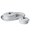 White, variant on Denmark Tools for Cooks 5 Piece Stoneware Bake & Serve Set, Baking Casserole Dish Serving Tray, Blue