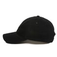 thumbnail image 6 of Black Dad Hat – Low Profile Unstructured Cotton Baseball Cap, Adjustable Tuck Closure, One Size, 6 of 9