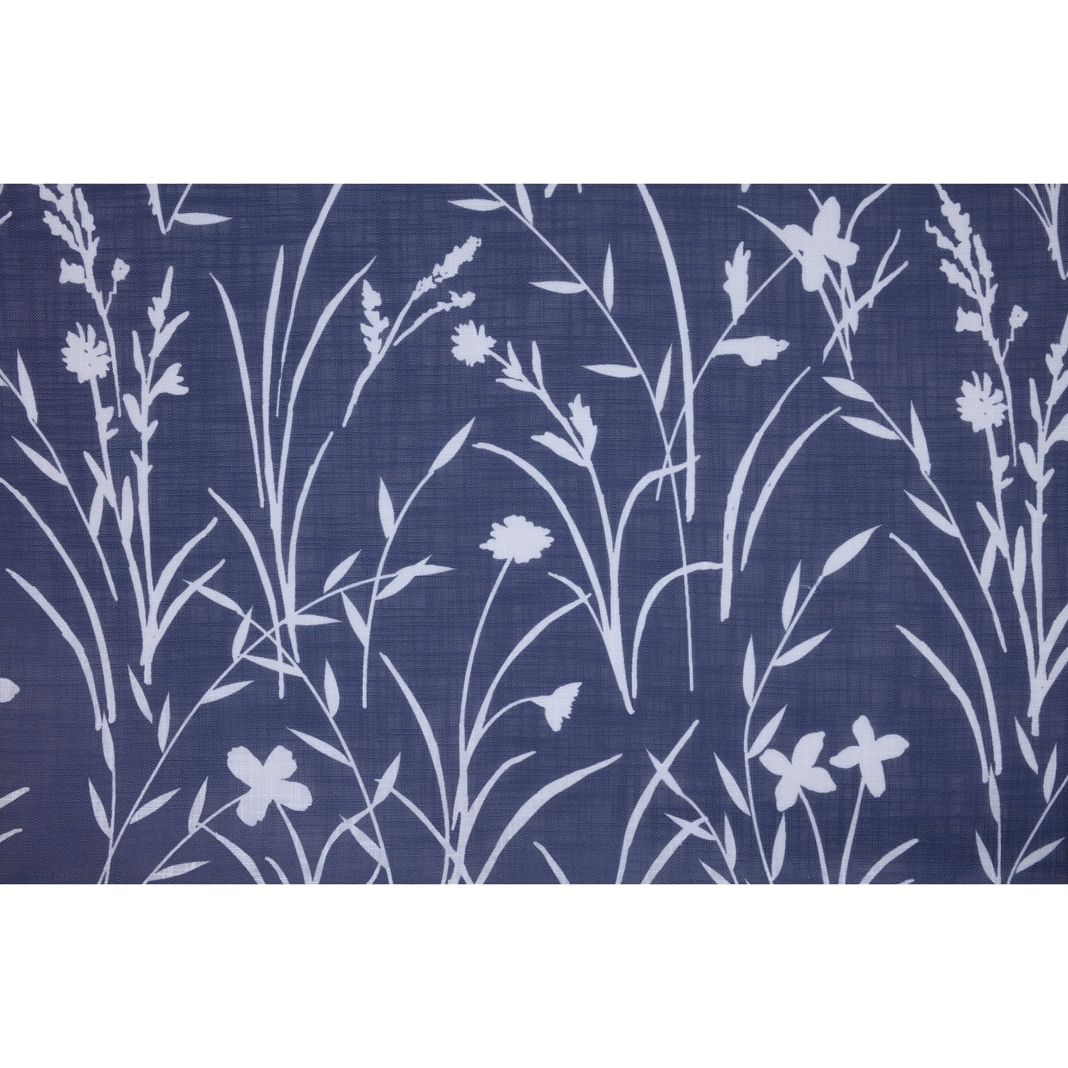 Habitat Augusta Grommet Curtain Panel Window Dressing 52 x 84 in Blue
