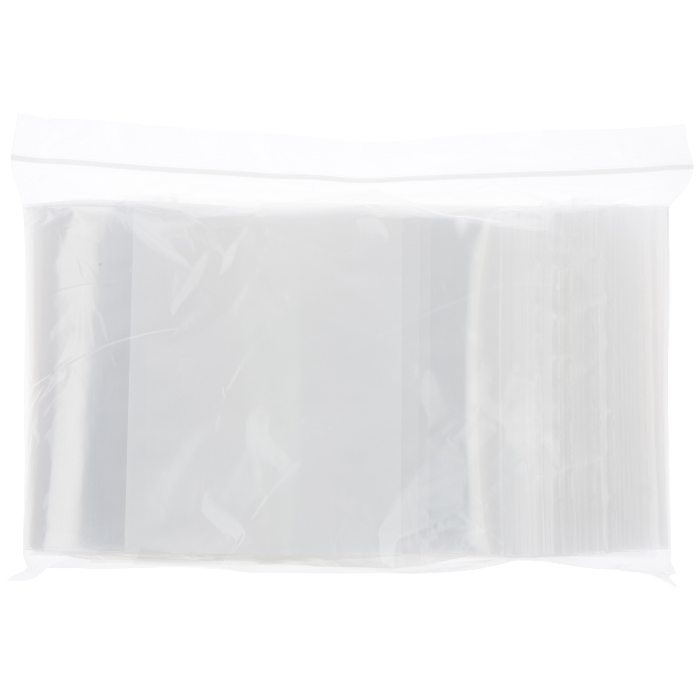 Plymor Heavy Duty Plastic Reclosable Zipper Bags With White Block