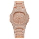 thumbnail image 1 of La correa casual de acero inoxidable de la moda mira el reloj pequeño del cuarzo del dial de las señoras Wmkox8yii gfajkfgbkjabf1221, 1 of 1