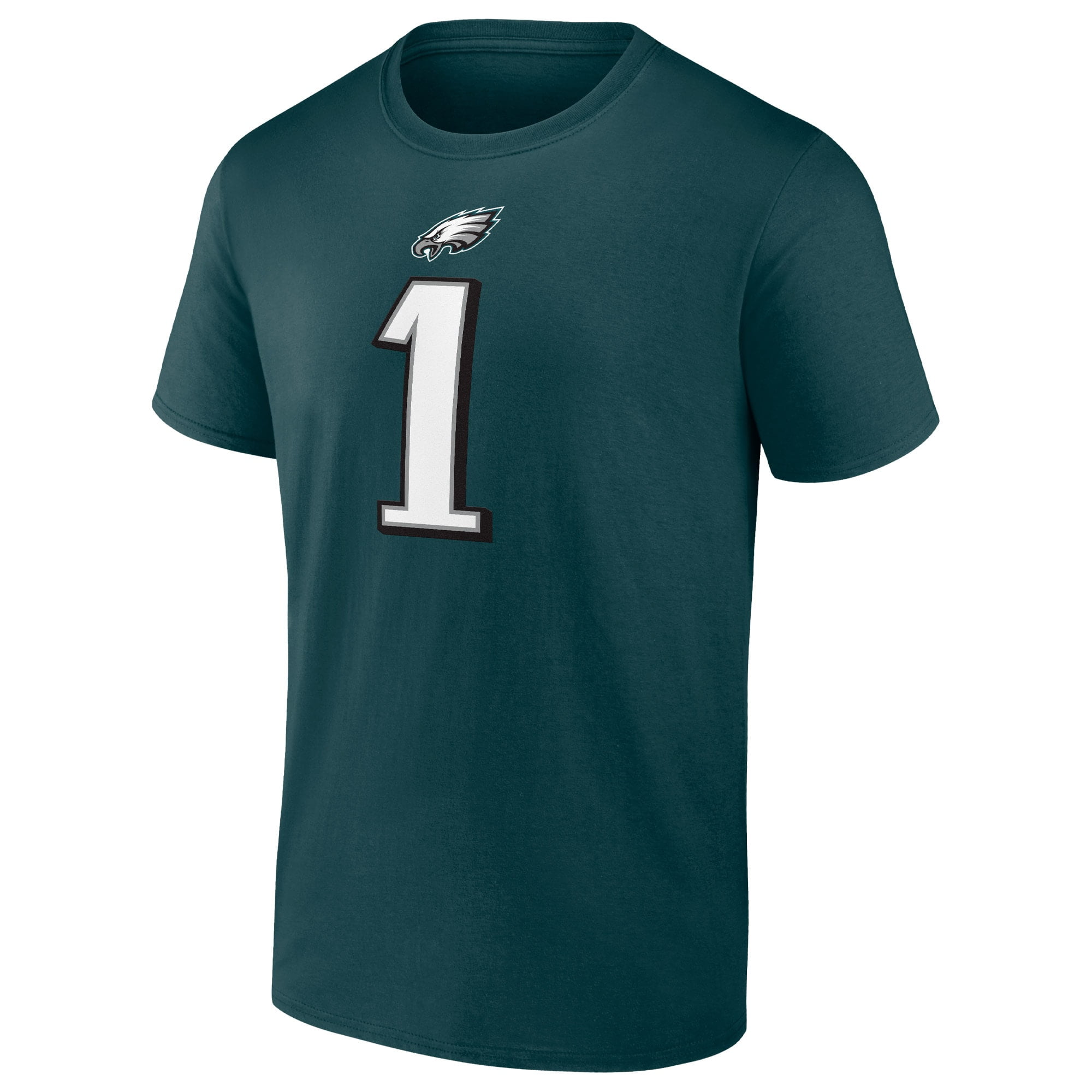 NFL Jalen Hurts Philadelphia Eagles Mens Name & Number Short Sleeve Tee