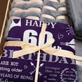 thumbnail image 2 of 60th Birthday Gifts for Women, 60th Birthday Gift for Men, 60th Birthday Gift Ideas, 60 Birthday Gifts, Best Gifts for 60 Year Old, Happy 60 Birthday for Dad Mom Throw Blankets 60\u201d X 50\u201d, 2 of 6