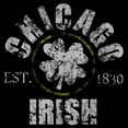 thumbnail image 3 of CafePress - Chicago Irish 1830 Vintage - Women's Dark Pajamas, 3 of 4
