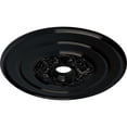 thumbnail image 3 of Ekena Millwork 26"OD x 3 1/8"ID x 1 1/2"P Traditional with Acanthus Leaves Ceiling Medallion (Fits Canopies up to 4 1/4"), Hand-Painted Black Pearl, 3 of 5
