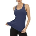 thumbnail image 3 of Attraco Women Workout Tank Top Mesh Criss Cross Open Back Athletic Yoga Shirt, 3 of 6