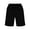 Black-C2, variant on Men's Casual Cotton Linen Shorts Drawstring Elastic Waist Shorts Summer Beach Vacation Yoga Golf Linen Shorts Flat Front Cotton Linen Daily Wear Outfit with Pockets,Gray 3XL