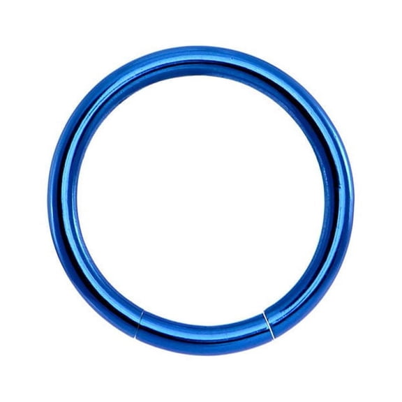 Seamless Hinged Rings 16G - 8mm Surgical Steel