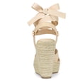 thumbnail image 2 of BLISSFUL STEP Women's Crisscross Espadrille Platform Lace Up Wedge Sandals, 2 of 8