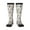 3 Black, variant on Cute Cats Print Thigh High Socks Extra Long Stretchy Sock Women Over Knee High Opaque Stocking Daily Wear