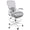 Grey, variant on HYLONE 400lbs Heavy Duty Drafting Chair 5" Thickened Seat Office Chair with Flip-Up Armrests Tall Ergonomic Computer Chair with Lumbar Support and Adjustable Footrest Ring Standing Desk Chair(Grey)