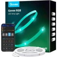 thumbnail image 1 of Govee RGB LED Strip Lights 50ft | Bluetooth RGB LED Lights with App Control | 64 Scenes and Music Sync LED Strip Lighting for Bedroom, Living Room, Kitchen, Party, 1 of 7