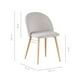 thumbnail image 4 of Set 4 Sillas de Comedor Top Living Modernas de Terciopelo Gris, 4 of 9