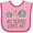 Pink and Fuchsia, variant on Inktastic My Nonno Loves Me Grandson Boys or Girls Baby Bib
