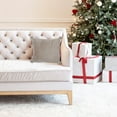 thumbnail image 3 of Faux Fur Cushion With Pompom - Set of 2, 3 of 3