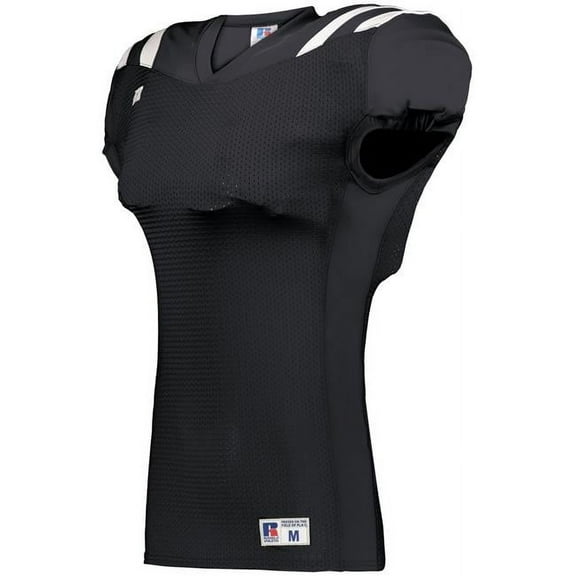 Russell R0100M.SYI.M Canton Football Jersey, Stealth & White - Medium